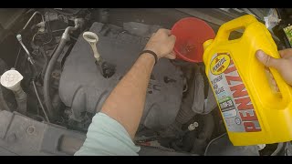 2016 mitsubishi outlander oil change [upl. by Ire]