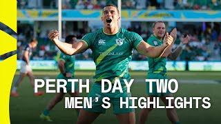 Ireland win a CLASSIC against France  Perth HSBC SVNS Day Two Mens Highlights [upl. by Llednik]