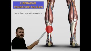 Manobras de massagem para Tendão de Aquiles [upl. by Aicirtan]