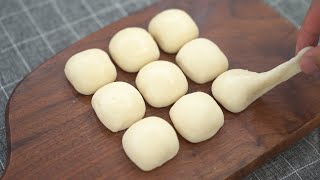 Chewy Milk Mochi in 5 minutes Only 3 ingredients [upl. by Chappie]