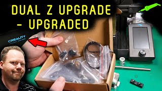 🔴 Creality Ender 3 V2 Dual Z Upgrade  Z Axis Belt Drive Upgrade  No1266 [upl. by Nuhsal]