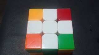 Como armar cubo rubik 3x3 primera parte cruz Metodo principiantes [upl. by Florina]