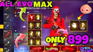 FREE FIRE 718 BUNDLE COLLECTION VIDEO AVAILABLE TODAY 😱  12 EVO GUN MAX amp RED CRIMINAL AVAILABLE🔥 [upl. by Siegler]