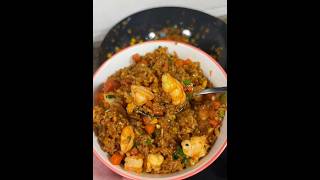 Shrimp Fried Rice Recipe friedricerecipe shrimpfriedrice youtubeshorts [upl. by Nehtan]