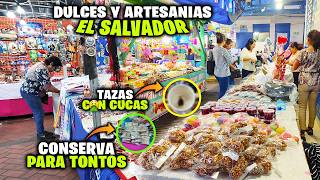 🍬¿PRECIOS de los DULCES ARTESANALES SALVADOREÑOS🏺🇸🇻 en las FIESTAS PATRONALES de USULUTAN [upl. by Amelita411]