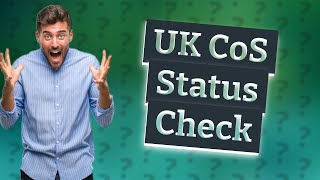 How to check UK CoS status online [upl. by Scrivens90]