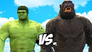 HULK VS KING KONG  EPIC BATTLE [upl. by Menides]