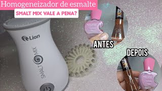 HOMOGENEIZADOR DE ESMALTE SMALT MIX DA MARCA LION VALE A PENA [upl. by Bello927]