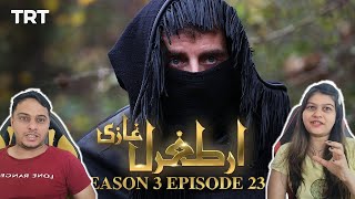 Ertugrul Ghazi Urdu  Episode 23  Season 3 Reaction [upl. by Yanrahs]