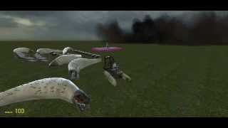 Graboids VS Tornadoes  Storm Chasing  Lets Play  Garrys Mod [upl. by Silirama]