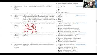 Maggio 2024  Logica n° 31  Quale fra le seguenti proposizioni non è una tautologia 1 ¬𝐴 ∨ 𝐵 2 … [upl. by Parke]