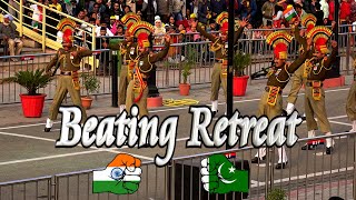 💂🏾 Fabulous IndiaPakistan Wagah Border Ceremony 🎖️ [upl. by Lessig918]