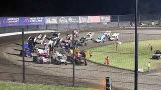 ASCS Sprint Car AFeature Arrowhead Speedway 06142024 [upl. by Karilynn]