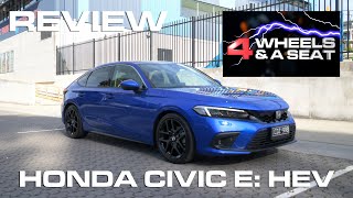 Better Value Than The VTiLX  2023 Honda Civic e HEV Review [upl. by Amersham764]