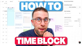 How to Plan Your Week with Calendar Blocking Time Blocking Masterclass [upl. by Shipley520]