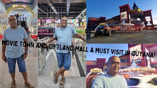 NEVER EXPECTED TO FIND SUCH AN AMAZING MALL IN GUYANA AND THE FAMOUS MOVIE TOWN [upl. by Kev639]