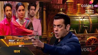 Bigg Boss 17 Wkv Angry Salman Bashed On Ankita Vicky Isha Ayesha amp Praised Munawar Abhishek [upl. by Rahel754]