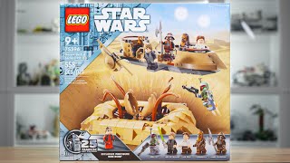 LEGO Star Wars 75396 DESERT SKIFF amp SARLACC PIT Review 2024 [upl. by Erodoeht]