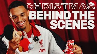 Behind The Scenes The Liverpool FC Christmas Party [upl. by Htaek]