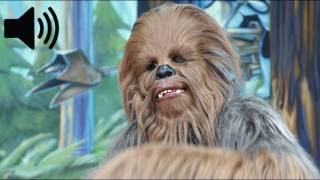 Star Wars Chewbacca Sound Effects [upl. by Nelad]