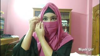 Easy Niqab Style Full Coverage 🧕 [upl. by Roman241]