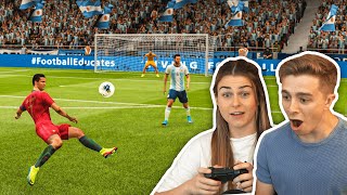 Scoring 1 UNBELIEVABLE Goal on Every Fifa from 1020 [upl. by Nnaeirual]