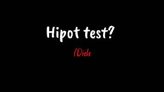 Hipot testing procedure in Tamil  why hipot testing important [upl. by Lumpkin956]