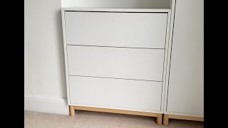 How to Remove IKEA EKET Drawers [upl. by Airotkiv]