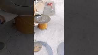 Cutting process of gas stove cover [upl. by Ahsilyt822]