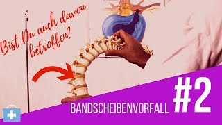 Bandscheibenvorfall😲Das passiert in Deinem Köper⚠️ [upl. by Romeon]