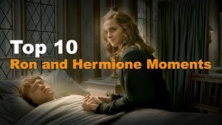 Top 10  Ron and Hermione Moments [upl. by Evelin521]