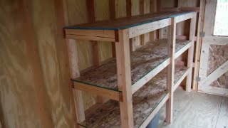 How to Build Easy and Strong Storage Shelves [upl. by Merta]