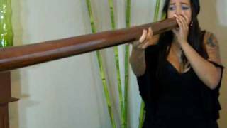 Didgeridoo Beatbox by Female [upl. by Aeila527]