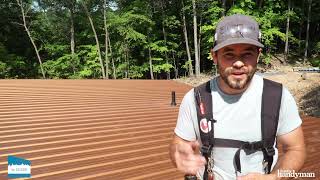 How to Install a DIY Metal Roof [upl. by Karlin]