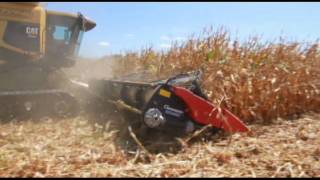 Geringhoff Rota Disc Elite Harvesting at Farm Progress 2011 [upl. by Ursa]