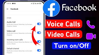 Facebook Me Call Kaise Band Kare  How to Turn Off Video and Voice Calls on Facebook Messenger [upl. by Asante]