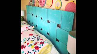 DIY Headboards  10 cool diy headboard ideas [upl. by Euqram]