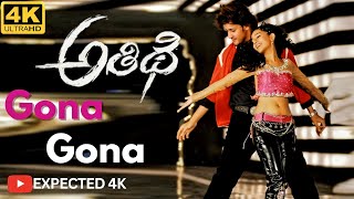 Gona Gona 4K videosong Athidhi  Mahesh Babu Amrita Rao  Mani Sharma [upl. by Eilatan454]