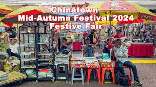 MidAutumn Festival 2024  Chinatown Festive Fair [upl. by Nanoc]