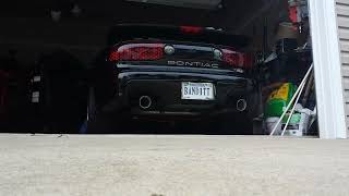 Trans Am WS6 new full exhaust first start [upl. by Ramaj]