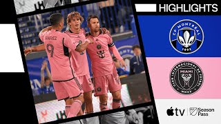 CF Montréal vs Inter Miami CF  Full Match Highlights  May 11 2024 [upl. by Tammany964]