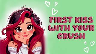 First Kiss With Your BFFCrush F4A ASMR Audio Roleplay Kiss Noises [upl. by Kalila]