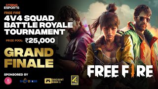 String EsportsFree Fire Squads TournamentGrand Finale15th March To 23rd March24 [upl. by Anyah]