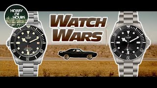 Watch Wars Tudor Pelagos LHD vs Tudor Pelagos 39mm [upl. by Rafaellle]