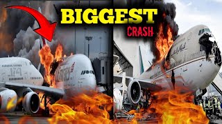 Emergency Landing Crash In city  Pilot Lost control  Helios Airways Flight 522 [upl. by Syverson]