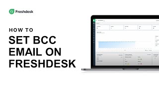 How to set BCC email on Freshdesk [upl. by Pronty]