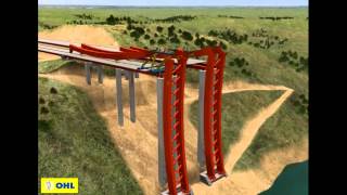 Alconetar Bridge  Construction Process [upl. by Reichel]