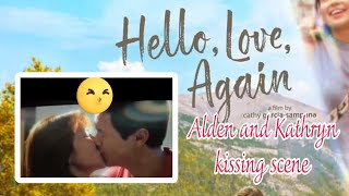 Alden at Kathryn kissing scene [upl. by Adnhoj143]