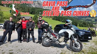 STELVIO PASS AND GAVIA PASS RIDE WITH DUCATI BOYS ITALY TOUR [upl. by Terrence]