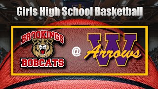 Brookings at Watertown  Girls High School Basketball [upl. by Irelav]